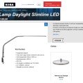 DAYLIGHT Slimline LED tafellamp - Afbeelding 1