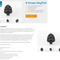 BEVER CAR Bever  5-knops KeyPad  /  8-knops KeyPad - Afbeelding 2