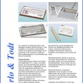 GORLO & TODT Cherry Tastatur mit Abdeckplatte afdekplaat - Afbeelding 1