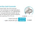 ETAC Swift Commode toiletstoel - Afbeelding 3