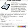 CHESTER Numeriek Keypad - Afbeelding 1