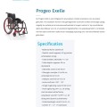 PROGEO Exelle rolstoel - Afbeelding 3