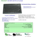 KSI Mini-toetsenbord met trackball 2005 - Afbeelding 2