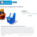 BARRY EMONS Hoge stoel met werkblad - Afbeelding 1