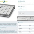 Ultraboard 960 compact toetsenbord bedraad - Afbeelding 1