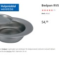 ABLE2 Bedpan rvs - Afbeelding 2