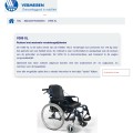 VERMEIREN V300 XL brede rolstoel (V300 D XL) modulair XL - Afbeelding 1