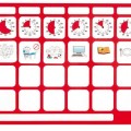 Time Timer Magnetic Board + Pictogram Kit  (IDÉOpicto) - Afbeelding 1