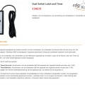 ABLENET Schakelaarsvergrendeling - timer Dual Switch Latch & Timer - Afbeelding 1