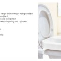 ETAC Hi-Loo toiletverhoger zonder armsteunen en afneembaar - Afbeelding 2