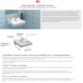 ROPOX Quickwash hoogteverstelbare lavabo - Afbeelding 2
