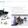 COBI REHAB Minimaxx Plooibare rolstoel - Afbeelding 1