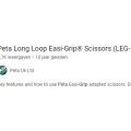 PETA Easi-Grip zelfopenende scharen 45mm - Afbeelding 2