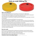 TALKING PRODUCTS Talking Tins pratende schijf praatknop - Afbeelding 3