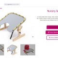 JENX Nursery Table speeltafel bij kinderzit of cornerseat - Afbeelding 1
