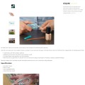PETA Easi-Grip zelfopenende scharen 30mm / mini schaar / lusschaar - Afbeelding 5