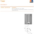 DE MELKER Toiletbeugel opklapbaar draaibaar/kantelbaar G01JCSW101 - Afbeelding 1