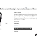 SenseWorks Nederlandssprekend unisex horloge van kunststof, - Afbeelding 1