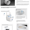 GEBERIT AquaClean Tuma Classic/Comfort toiletzitting - Afbeelding 1