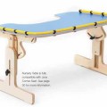 JENX Nursery Table speeltafel bij kinderzit of cornerseat - Afbeelding 2